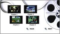 high definition blu-ray, HD, Menu Example, 8mm, Super 8, 16mm to Blu-Ray HD 1080