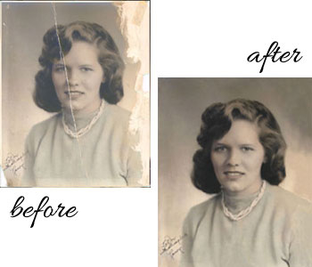 digital photo restoration