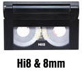 Hi8 Digital8 8mm Tape video conversion VHS tape